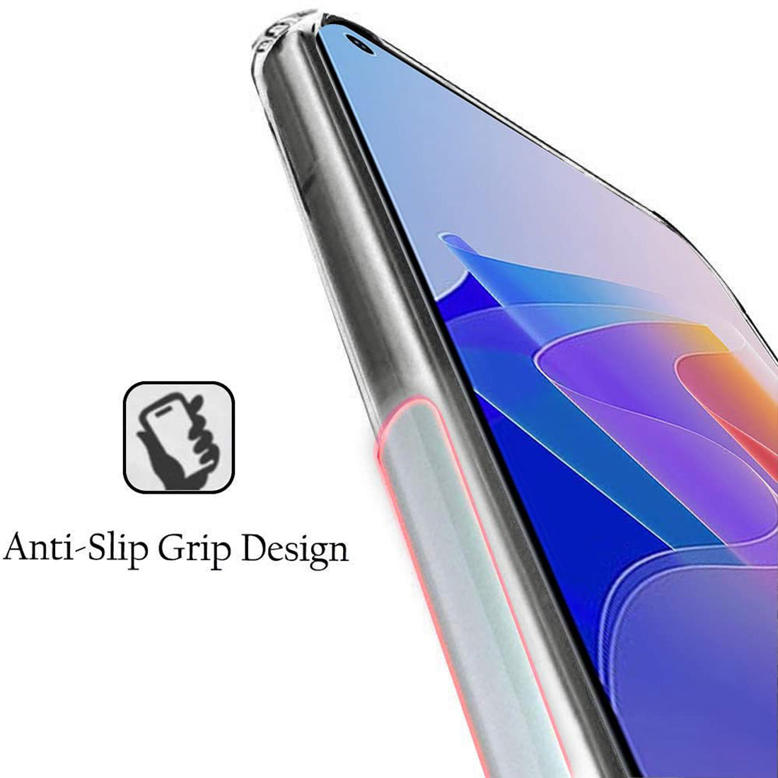 Anti Dust Plug Back Case Cover for OnePlus Nord N20 5G / Oppo F21 Pro 5G