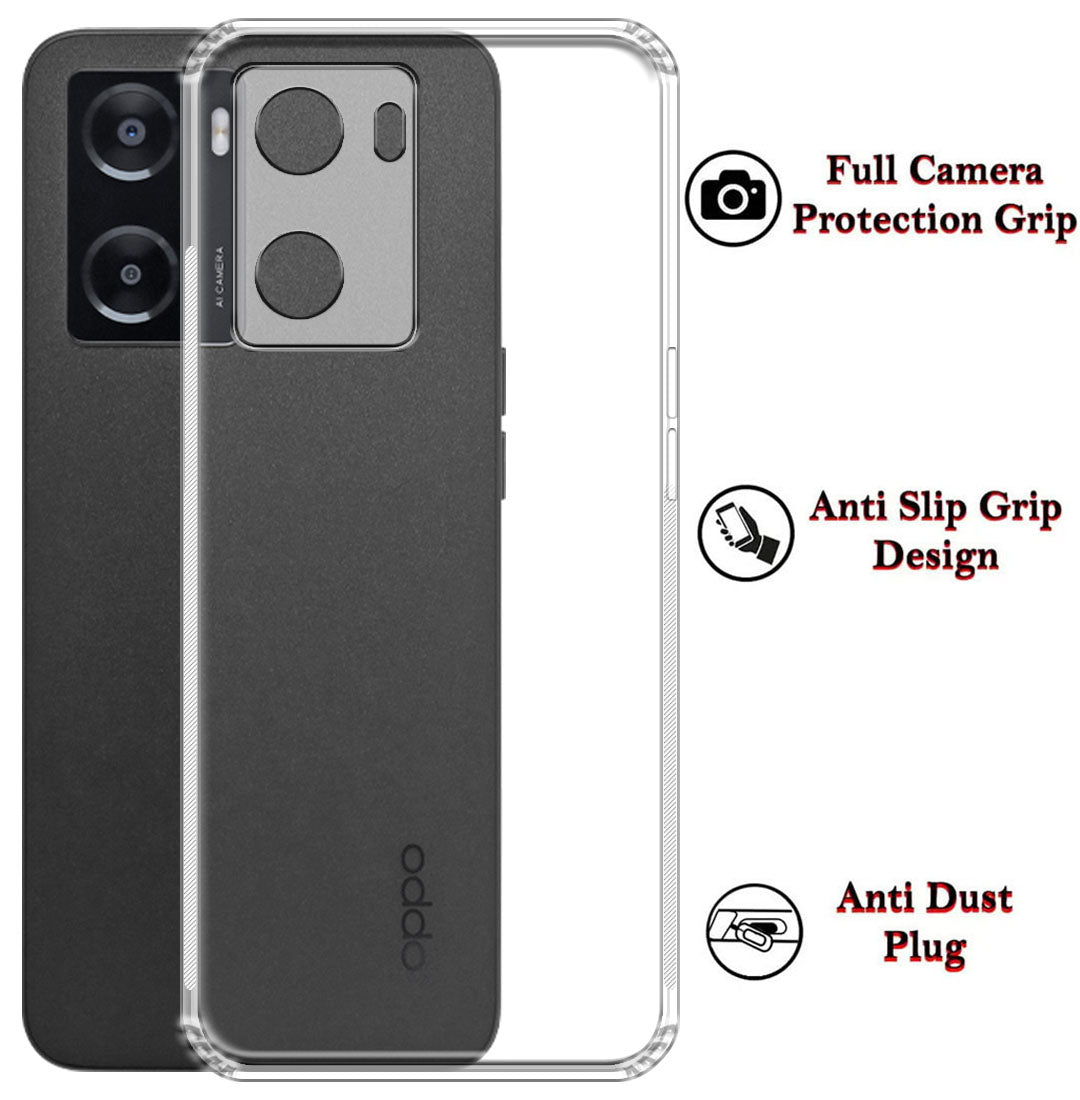 Anti Dust Plug Back Case Cover for Oppo A57 4G