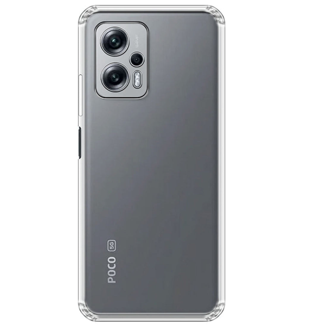 Anti Dust Plug Back Case Cover for Mi Redmi Note 11T Pro 5G