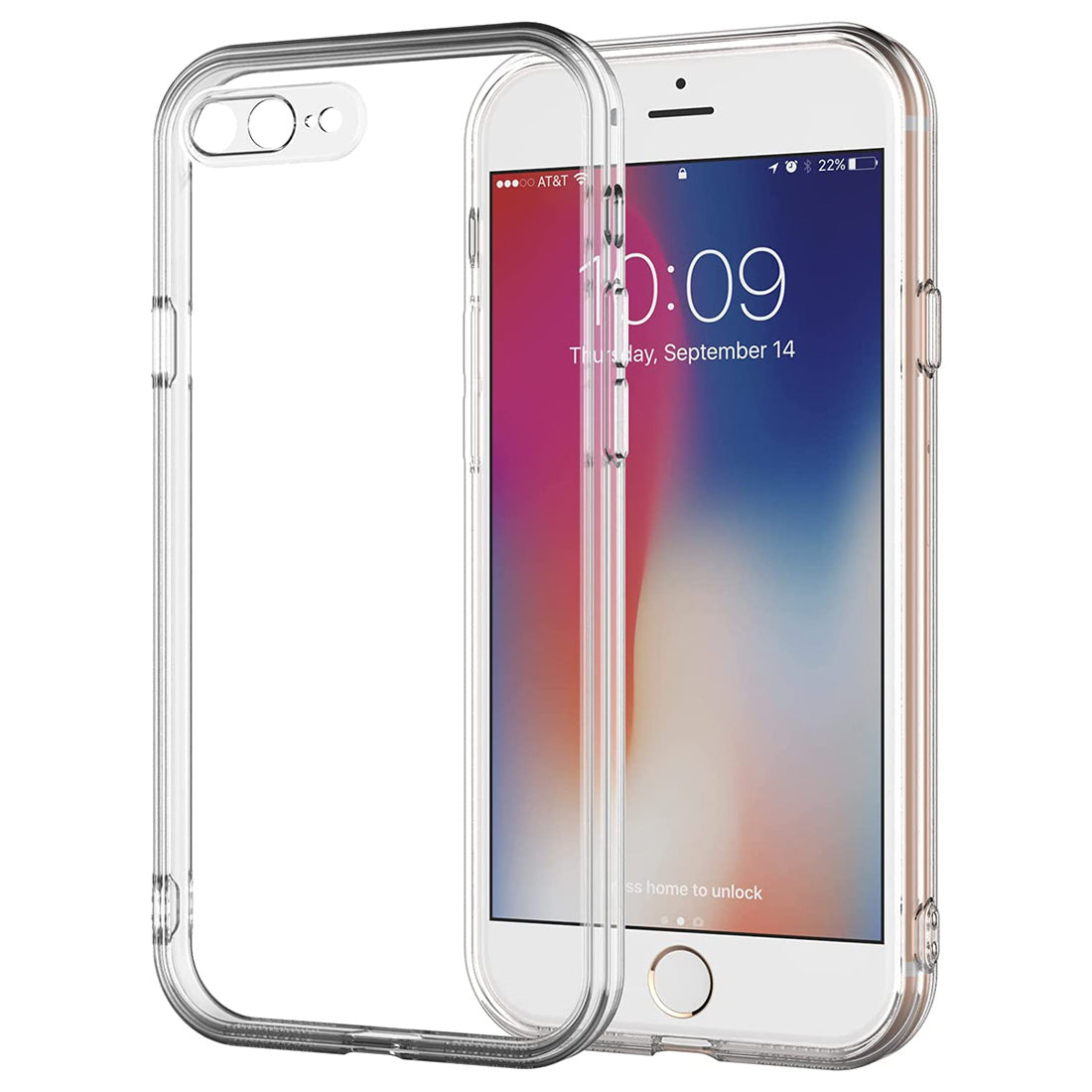 Super Clear Camera Protection Back Cover for Apple iPhone 7 Plus / iPhone 8 Plus