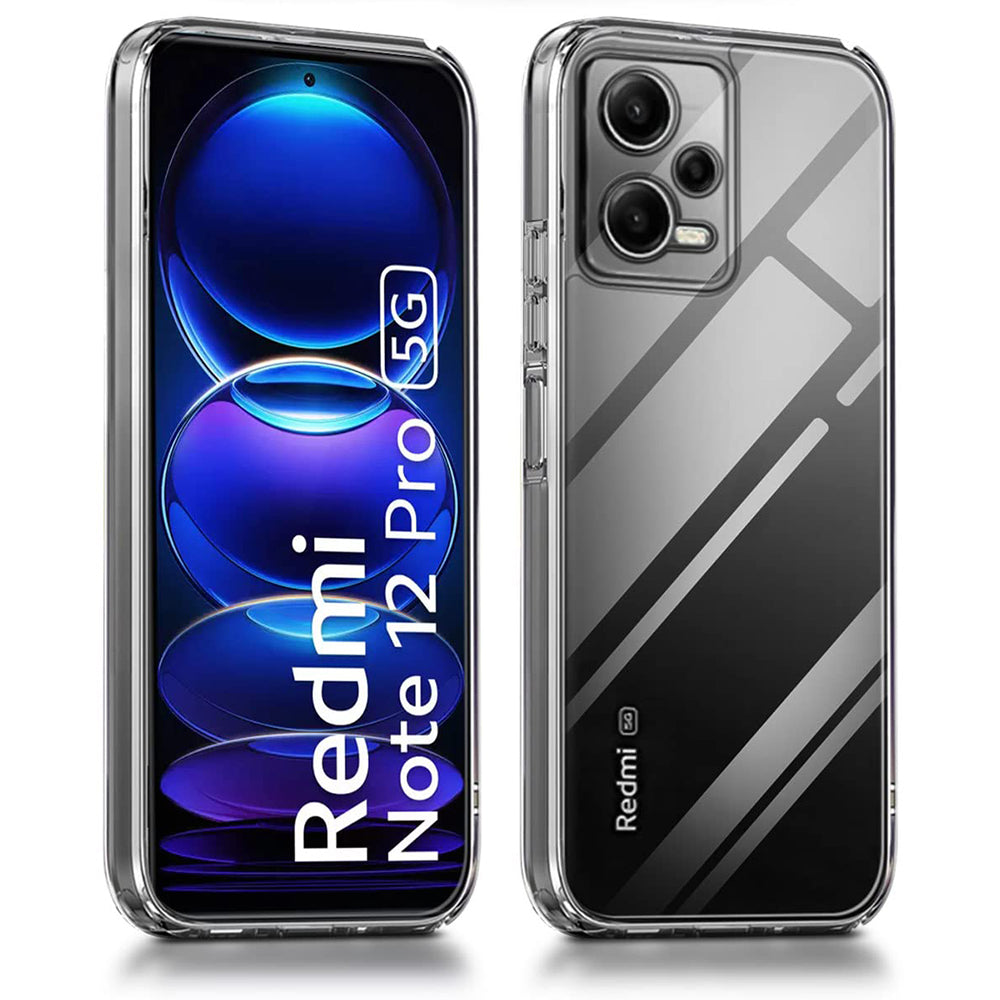 Super Clear Back Case Cover for Mi Redmi Note 12 Pro 5G / 12 Pro Plus 5G / Poco X5 Pro 5G