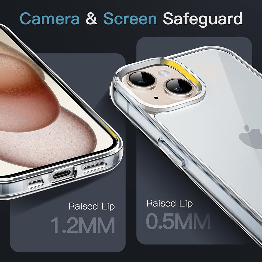 Super Clear Back Case Cover for Apple iPhone 15 Plus