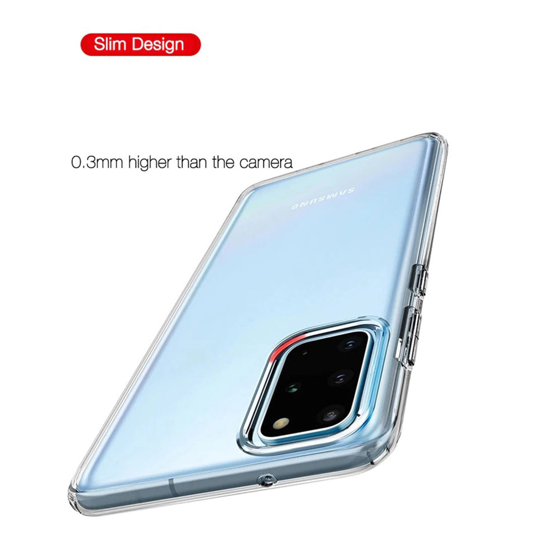 Super Clear Back Case Cover for Samsung Galaxy S20 Plus 4G / S20 Plus 5G