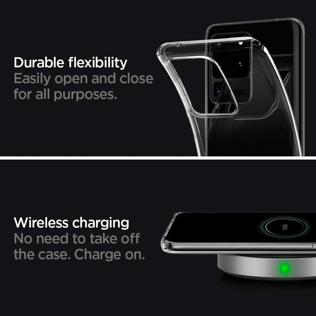 Super Clear Back Case Cover for Samsung Galaxy S20 Ultra 4G / S20 Ultra 5G