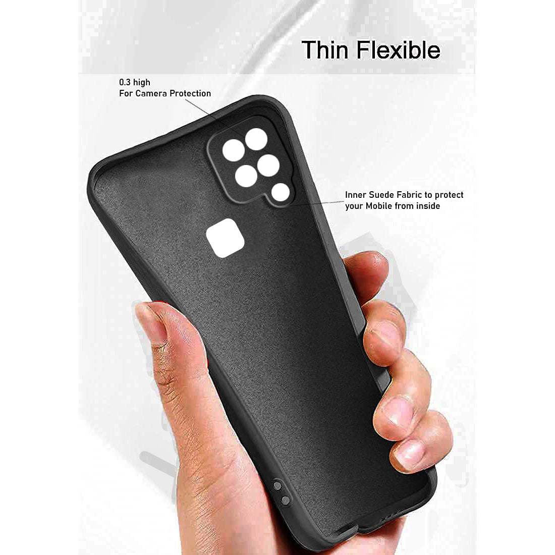 Liquid Silicone Case for Infinix Hot 10s