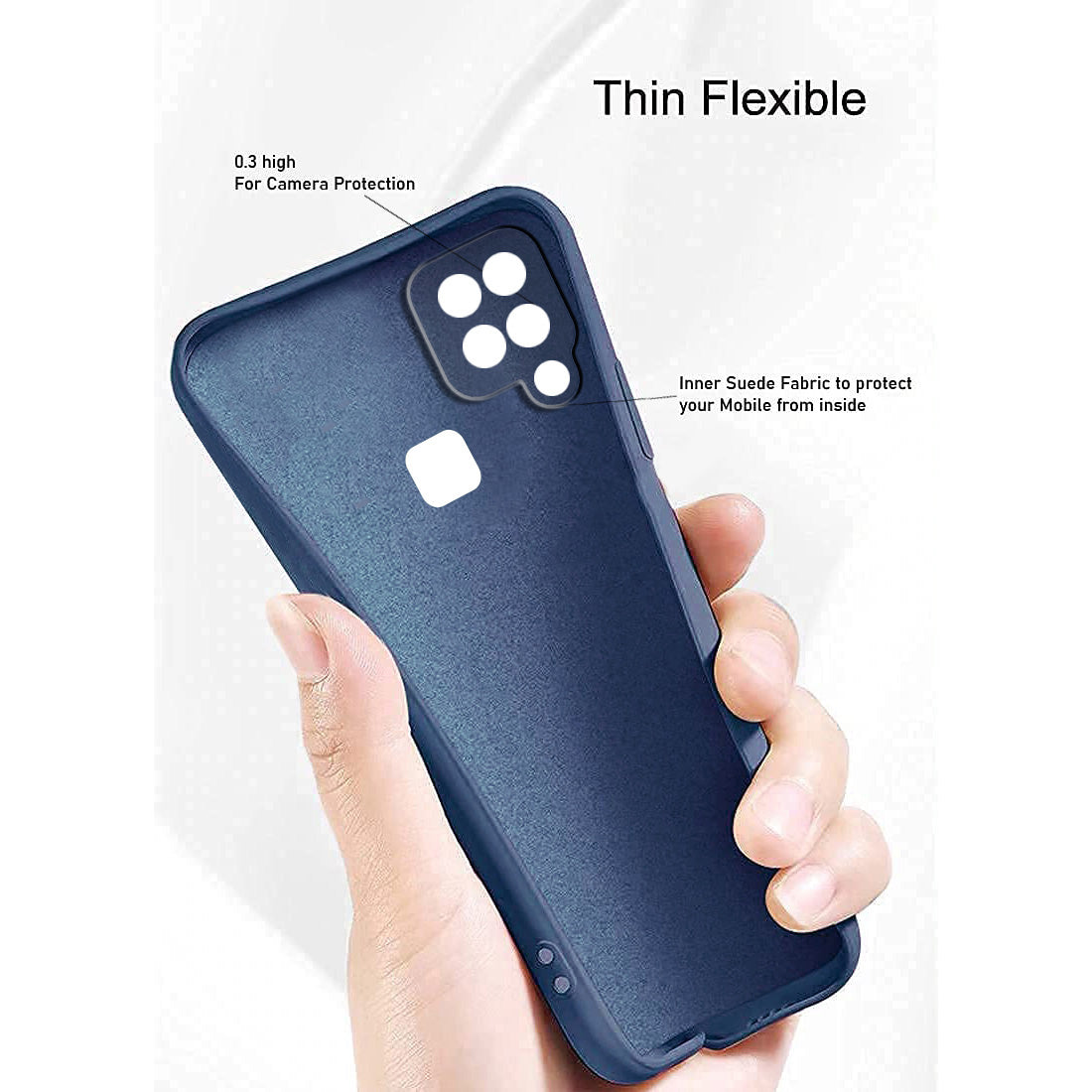 Liquid Silicone Case for Infinix Hot 10s