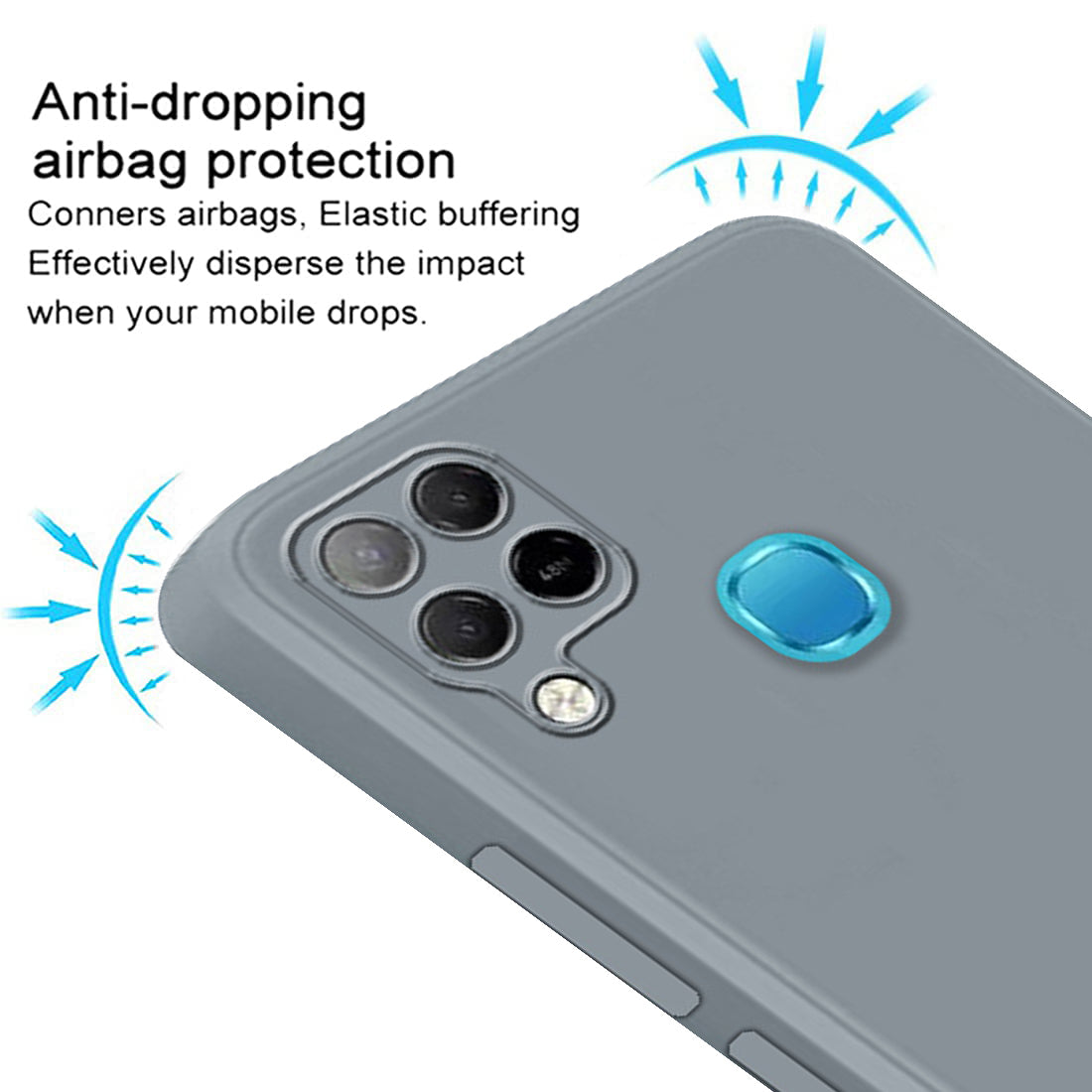 Liquid Silicone Case for Infinix Hot 10s