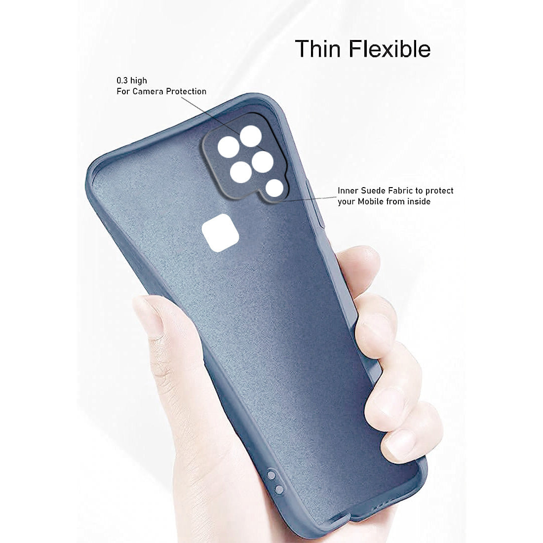 Liquid Silicone Case for Infinix Hot 10s