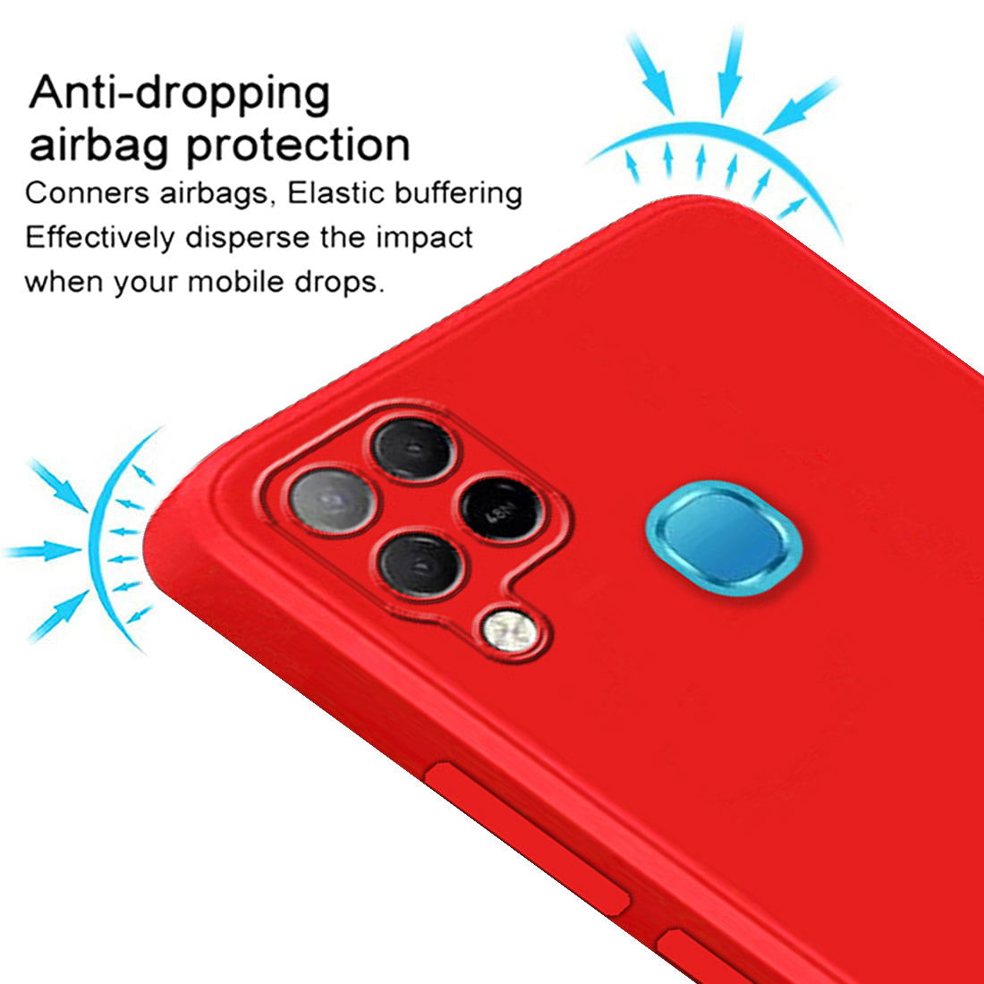Liquid Silicone Case for Infinix Hot 10s
