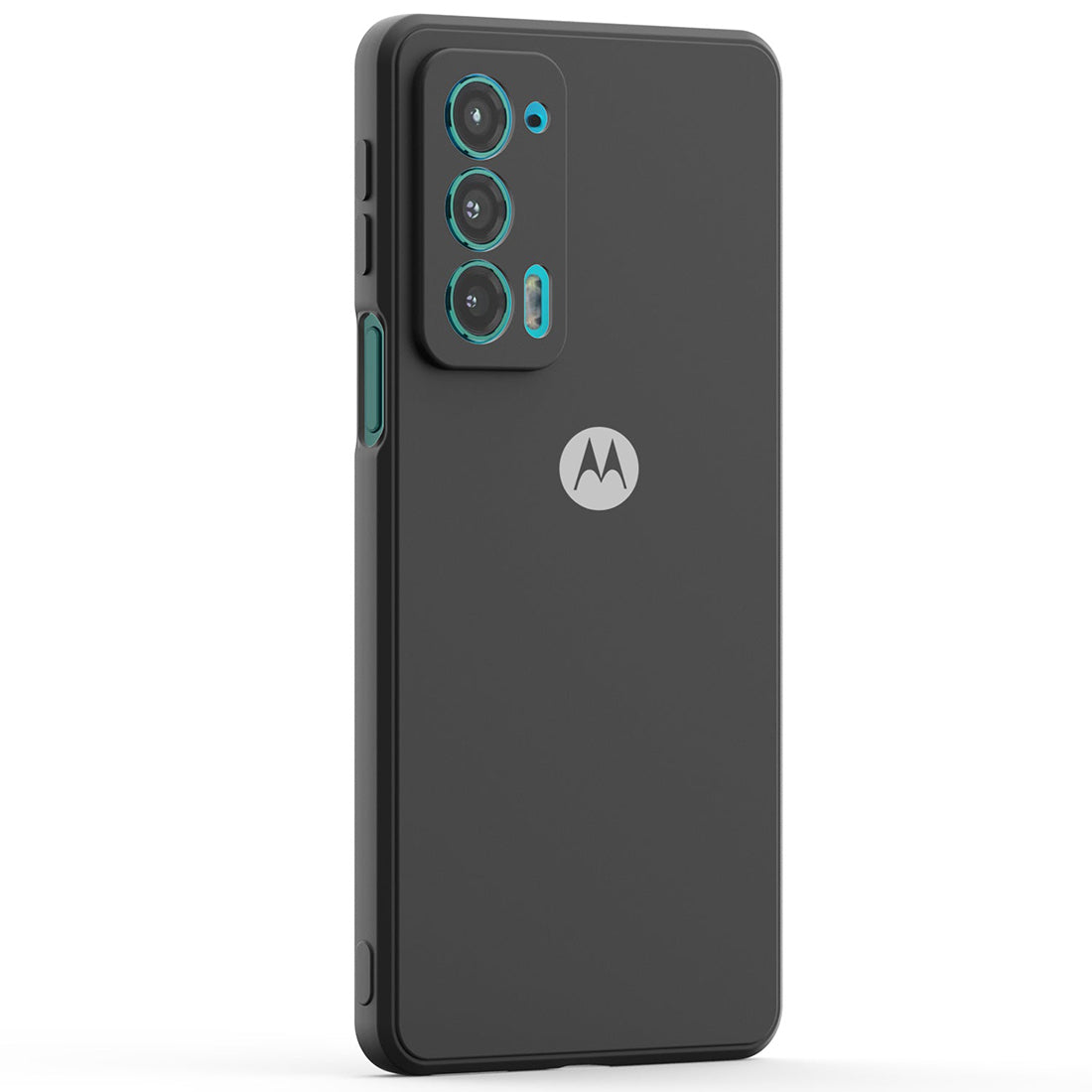 JIAFEI Cover per Motorola Edge 20, Rugged Trasparente Dual Layer
