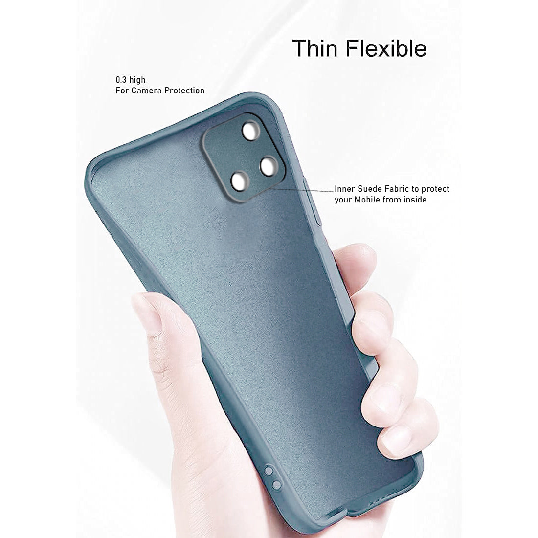 Liquid Silicone Case for Oppo A16K