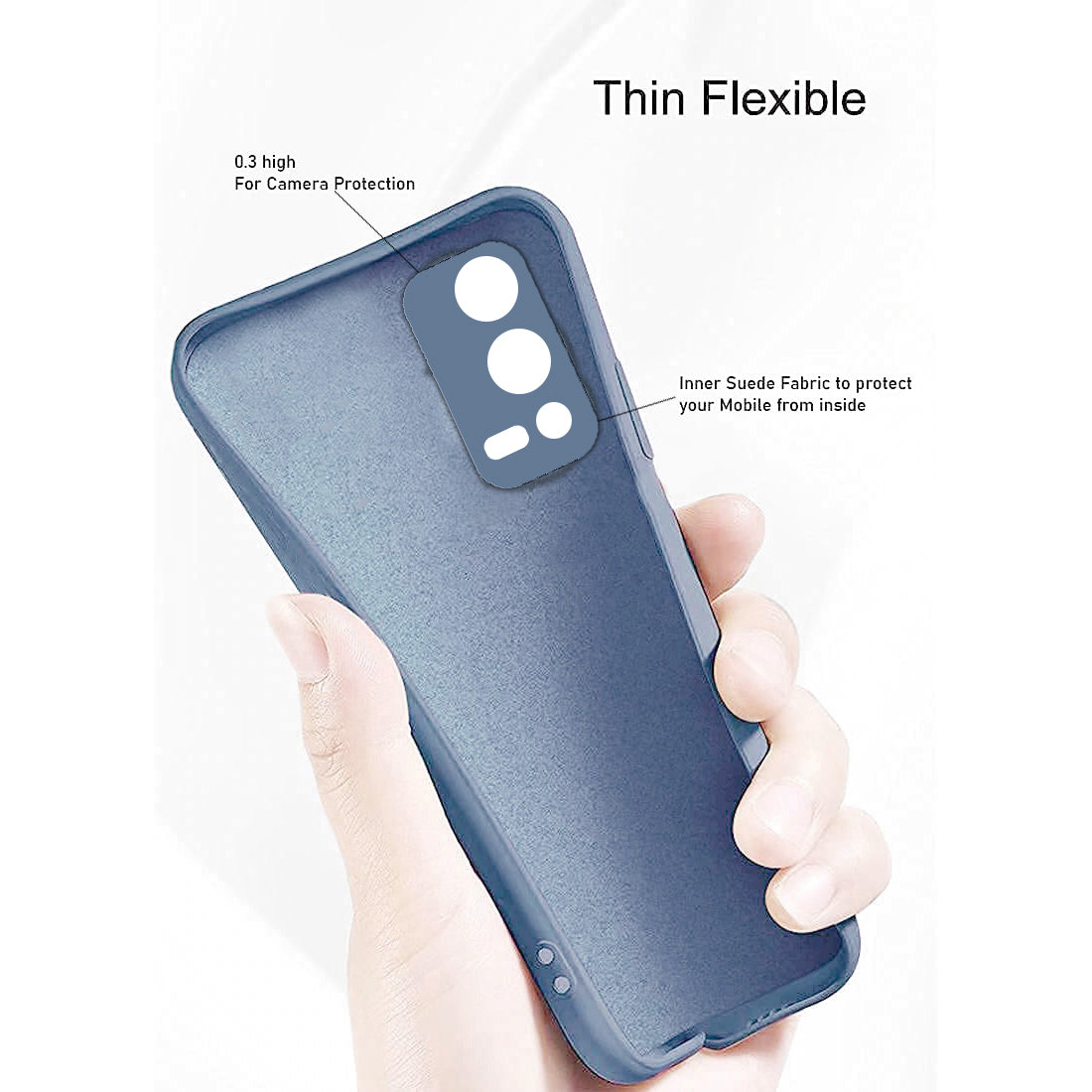 Liquid Silicone Case for Oppo A55 4G
