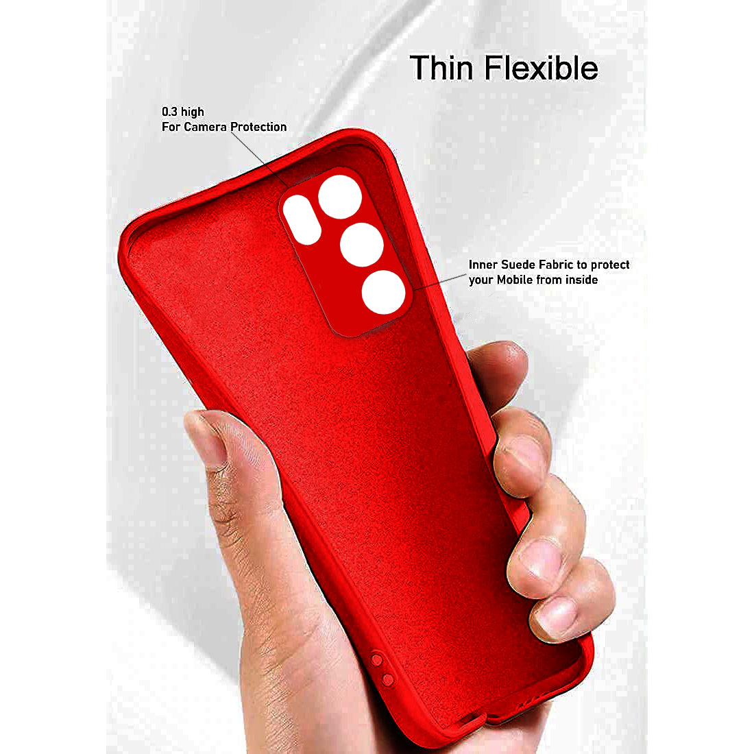 Liquid Silicone Case for Oppo Reno6 Pro 5G