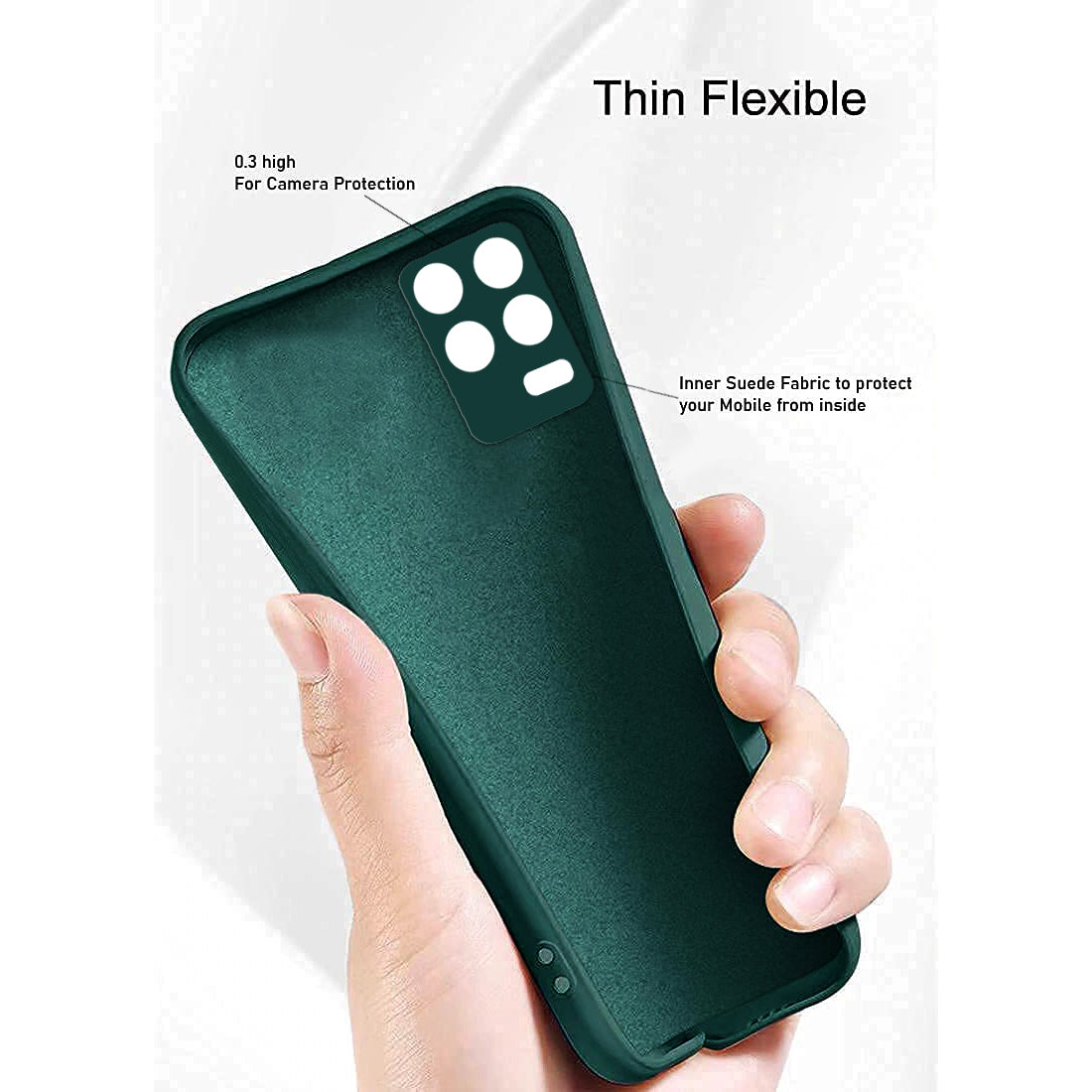 Liquid Silicone Case for Realme 8 5G / Realme 8s 5G