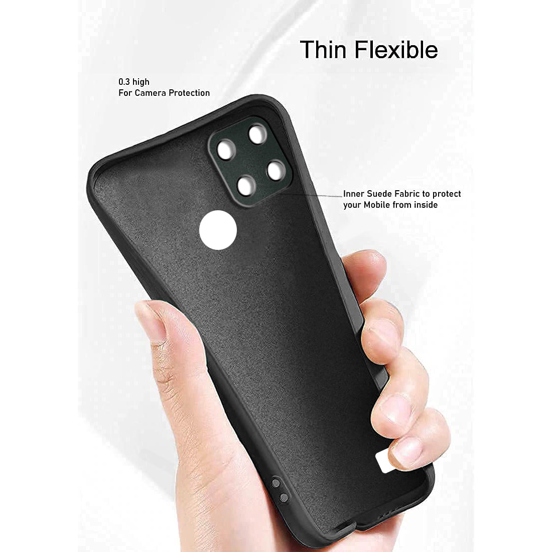 Liquid Silicone Case for Realme C25Y 4G