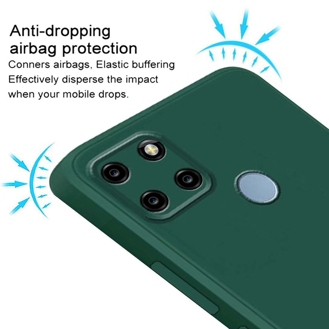 Liquid Silicone Case for Realme C25Y 4G