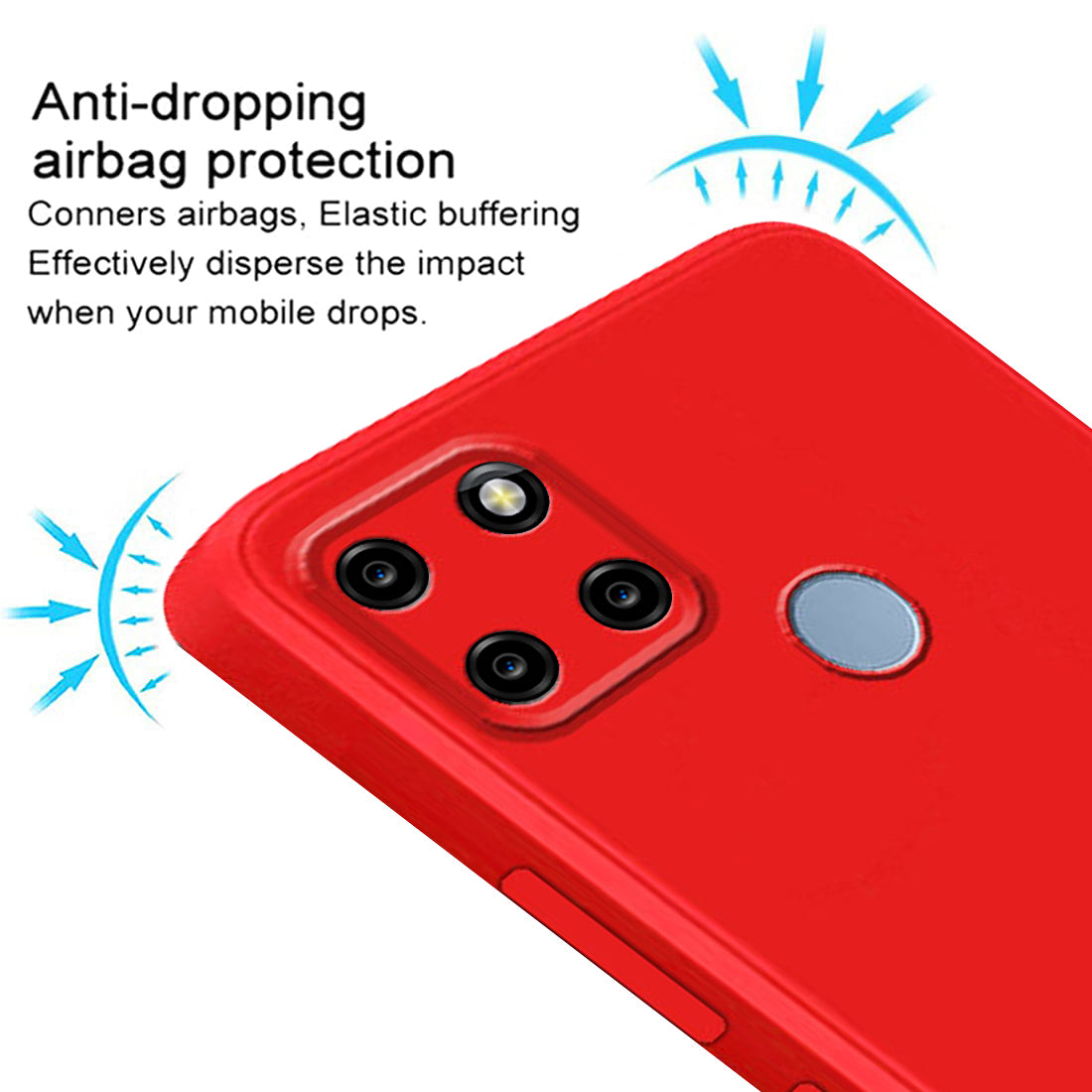 Liquid Silicone Case for Realme C25Y 4G
