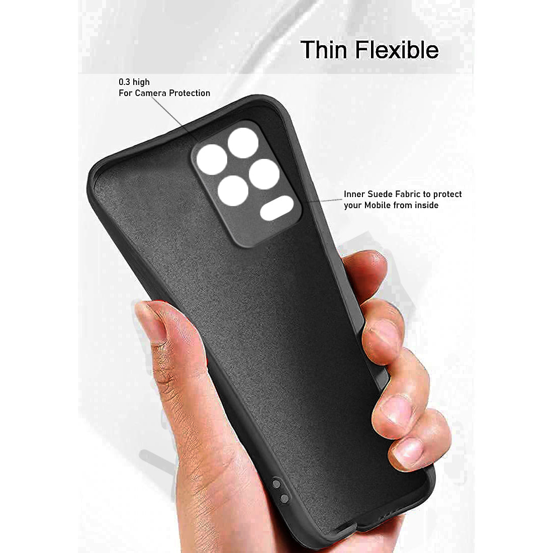 Liquid Silicone Case for Realme Narzo 30 5G
