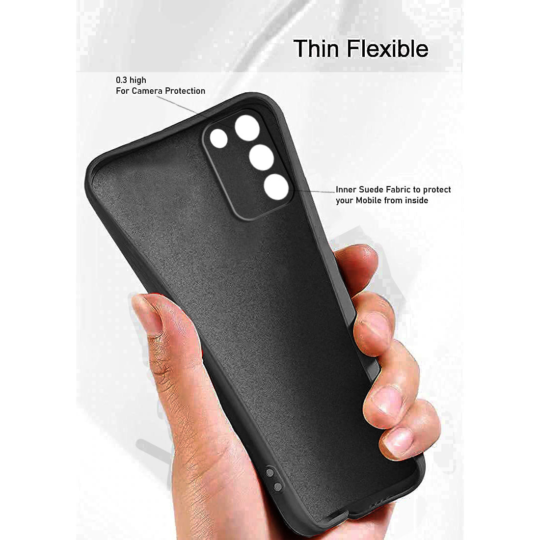 Liquid Silicone Case for Samsung Galaxy A03s