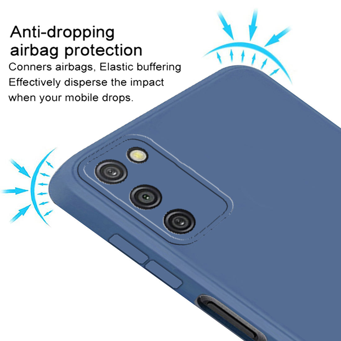Liquid Silicone Case for Samsung Galaxy A03s