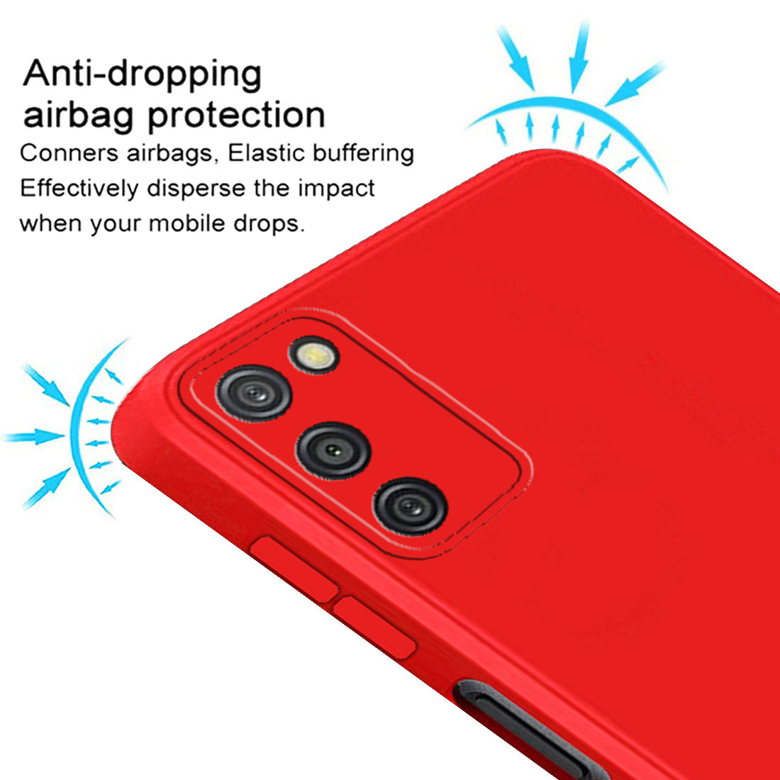 Liquid Silicone Case for Samsung Galaxy A03s