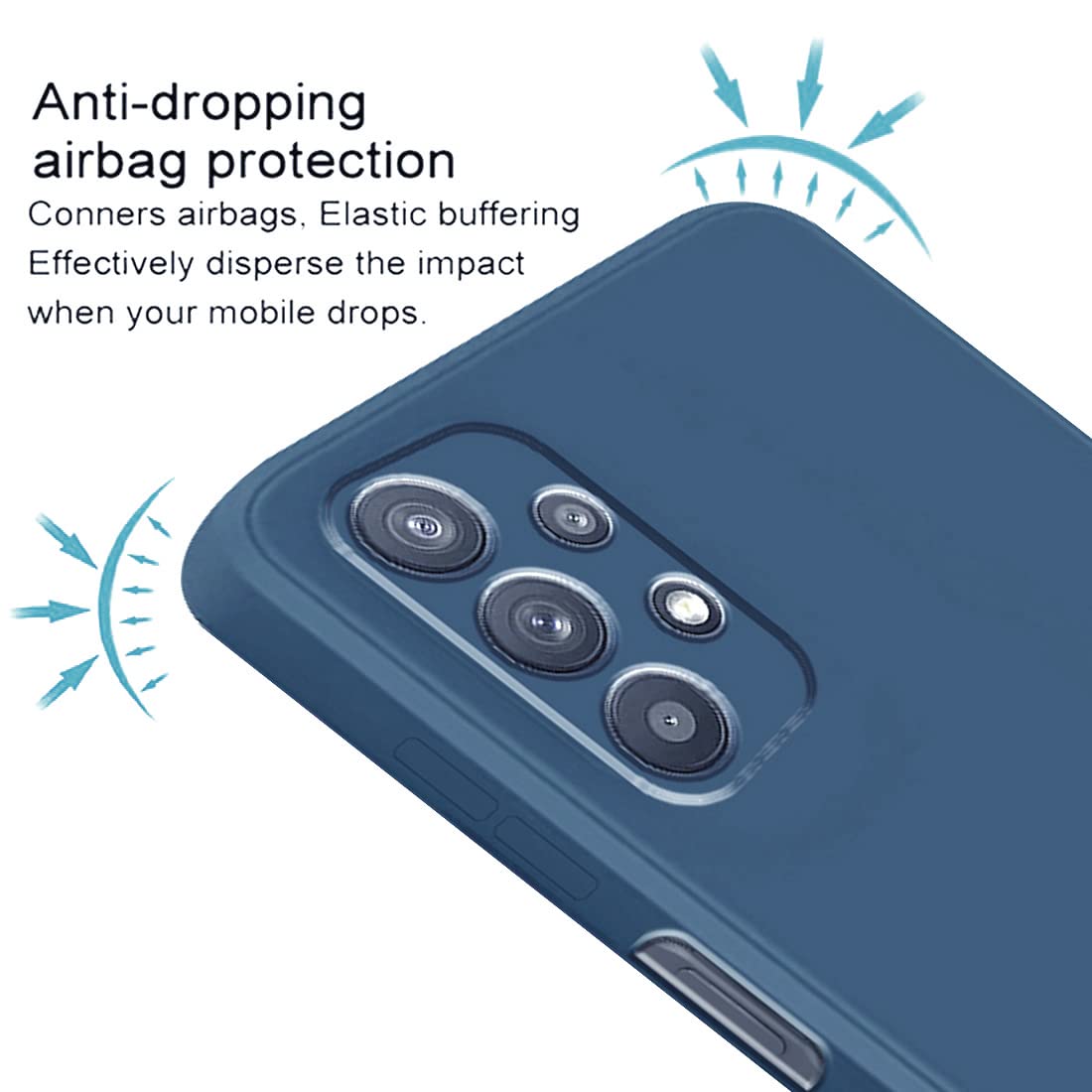 Liquid Silicone Case for Samsung Galaxy M32 5G / A32 5G