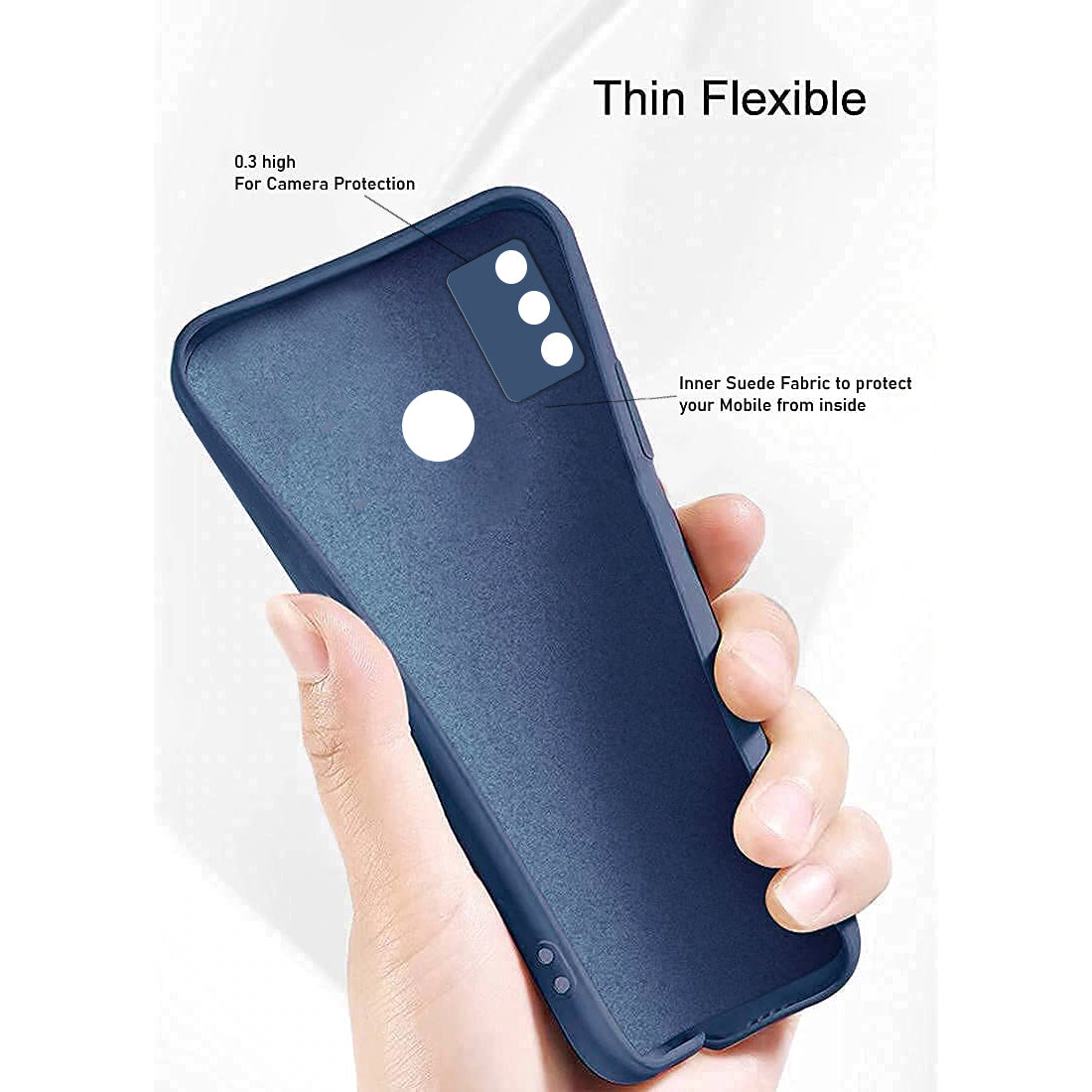 Liquid Silicone Case for Tecno Spark Go (2020)