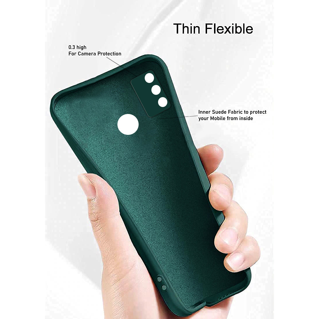 Liquid Silicone Case for Tecno Spark Go (2020)