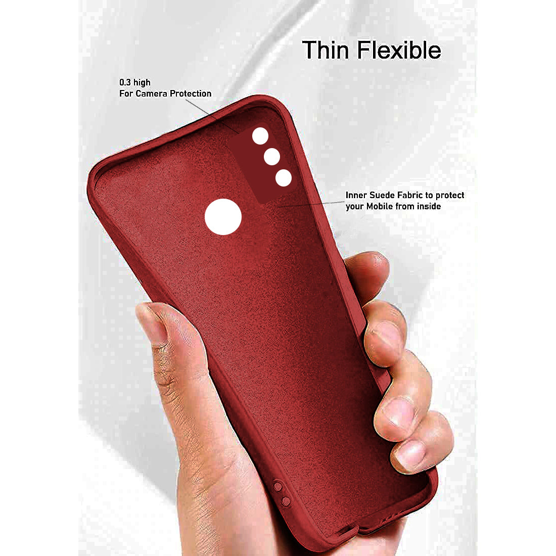 Liquid Silicone Case for Tecno Spark Go (2020)