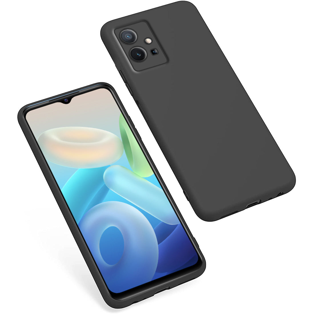 Liquid Silicone Case for Vivo Y75 5G / Vivo T1 5G / iQOO Z6 5G