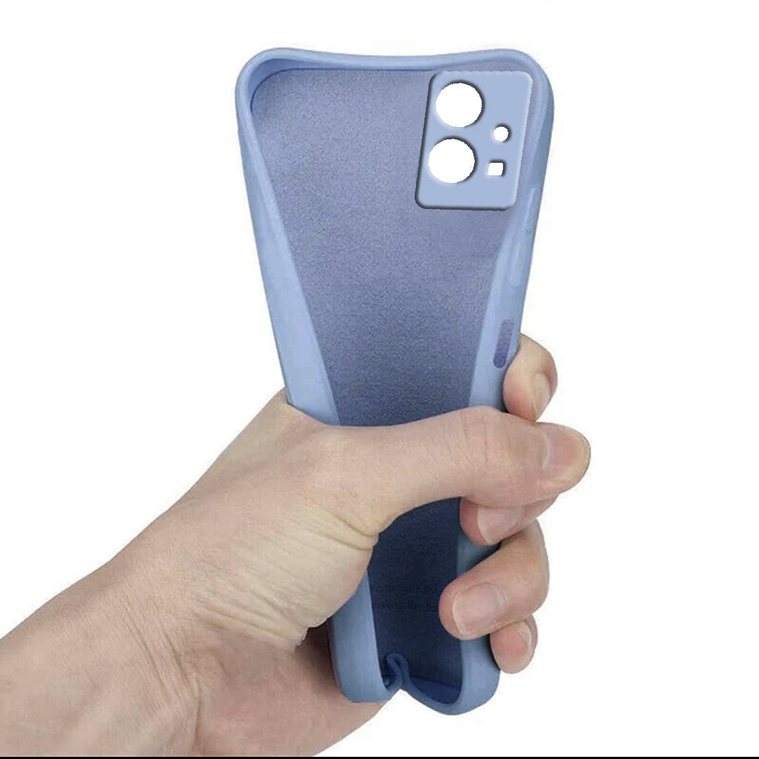 Liquid Silicone Case for Vivo Y75 5G / Vivo T1 5G / iQOO Z6 5G