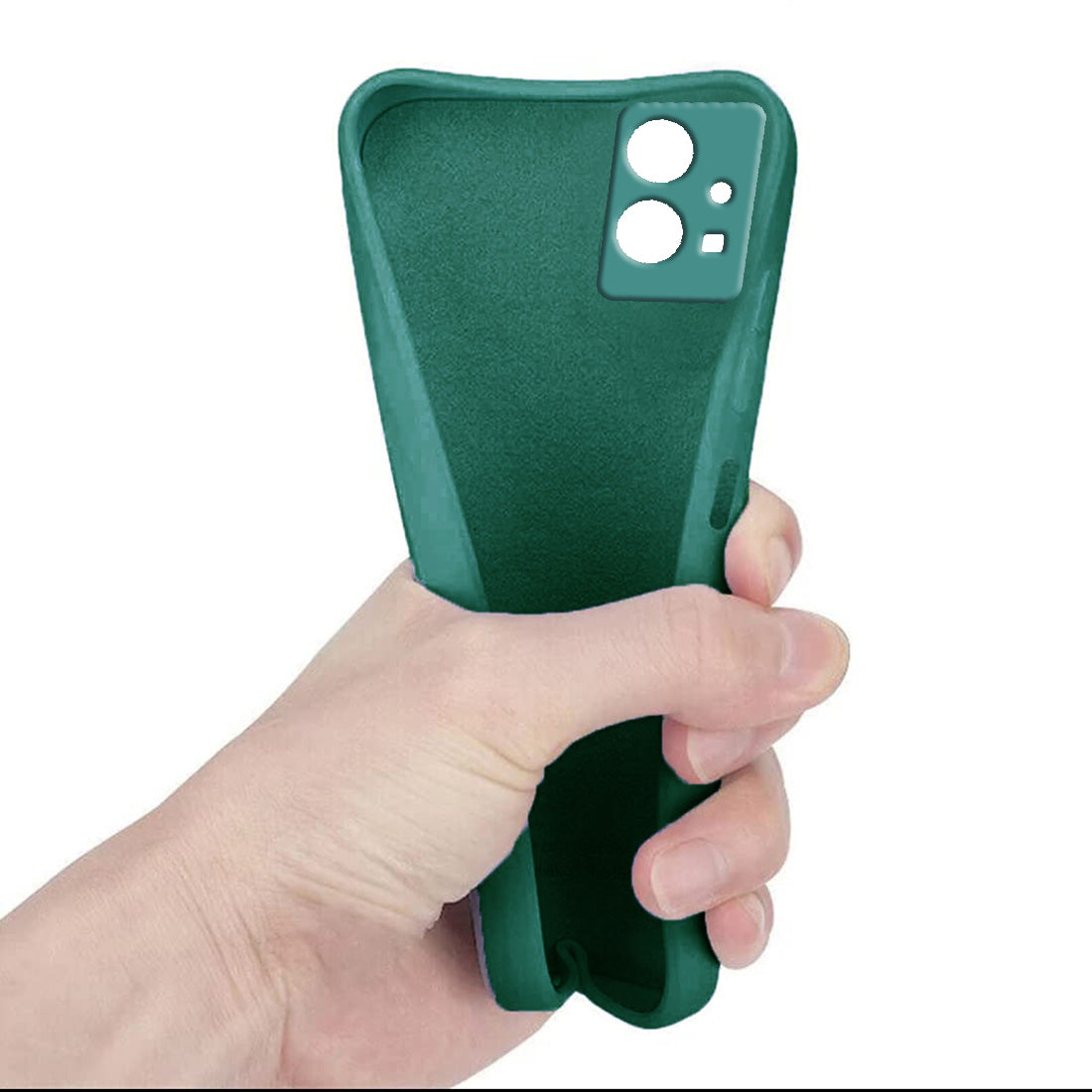 Liquid Silicone Case for Vivo Y75 5G / Vivo T1 5G / iQOO Z6 5G
