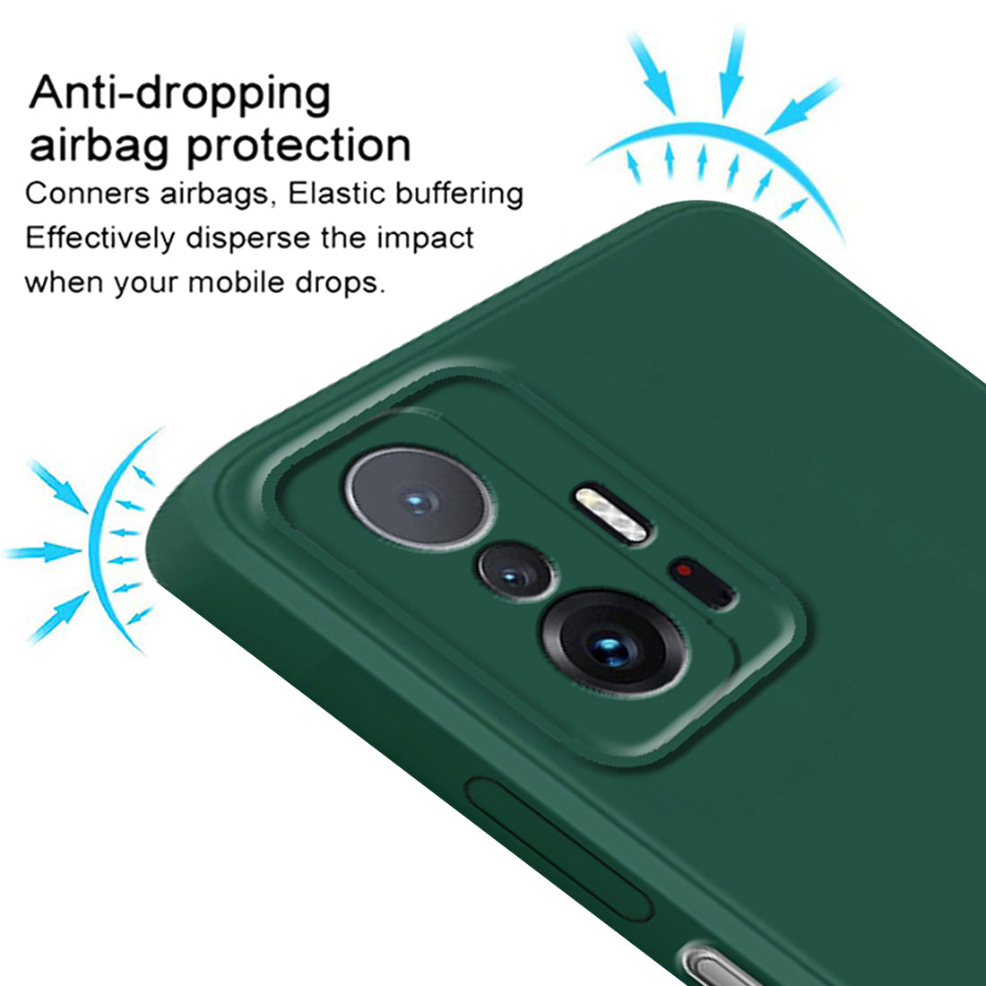 Liquid Silicone Case for Mi 11T Pro 5G