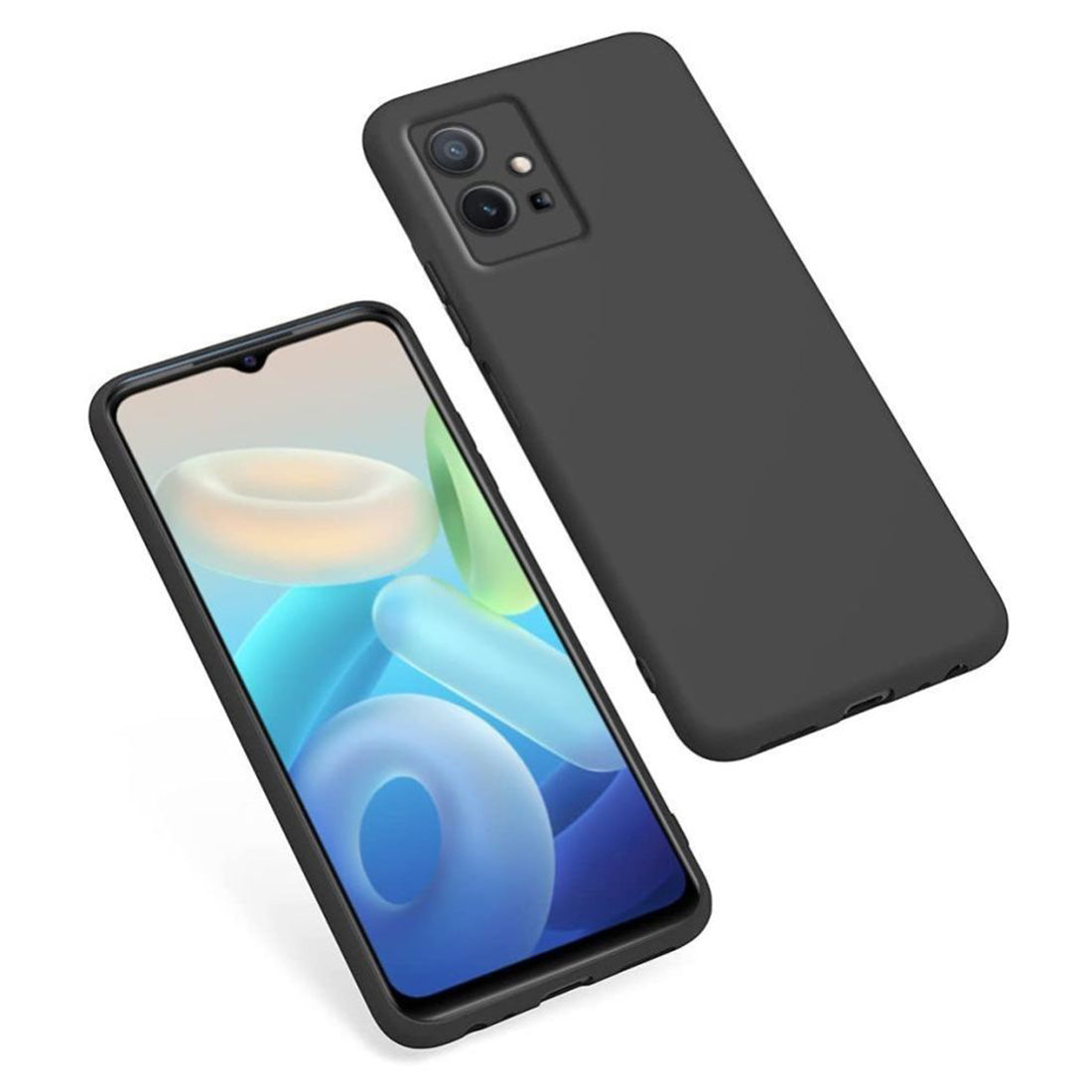 Liquid Silicone Case for Vivo T1 5G / Y75 5G / iQOO Z6 5G