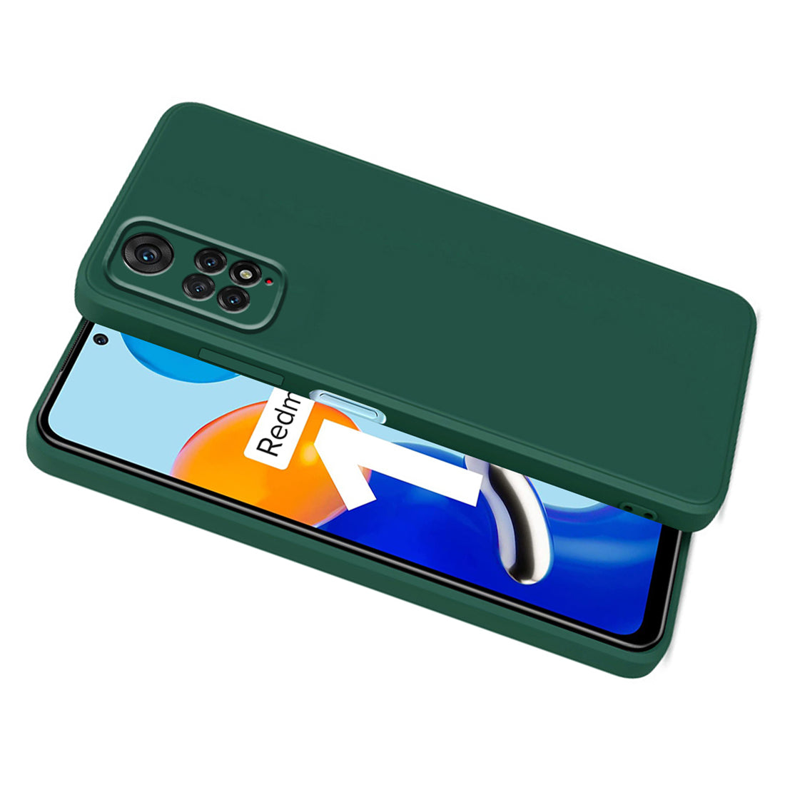 Liquid Silicone Case for Mi Redmi Note 11 / Mi Redmi Note 11S / Poco M4 Pro 4G