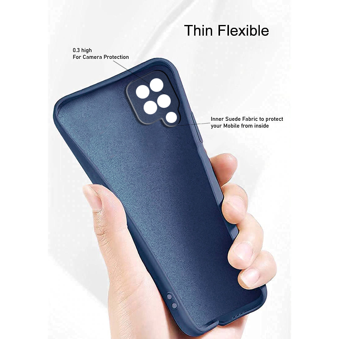 Liquid Silicone Case for Samsung Galaxy M12 / A12 / F12