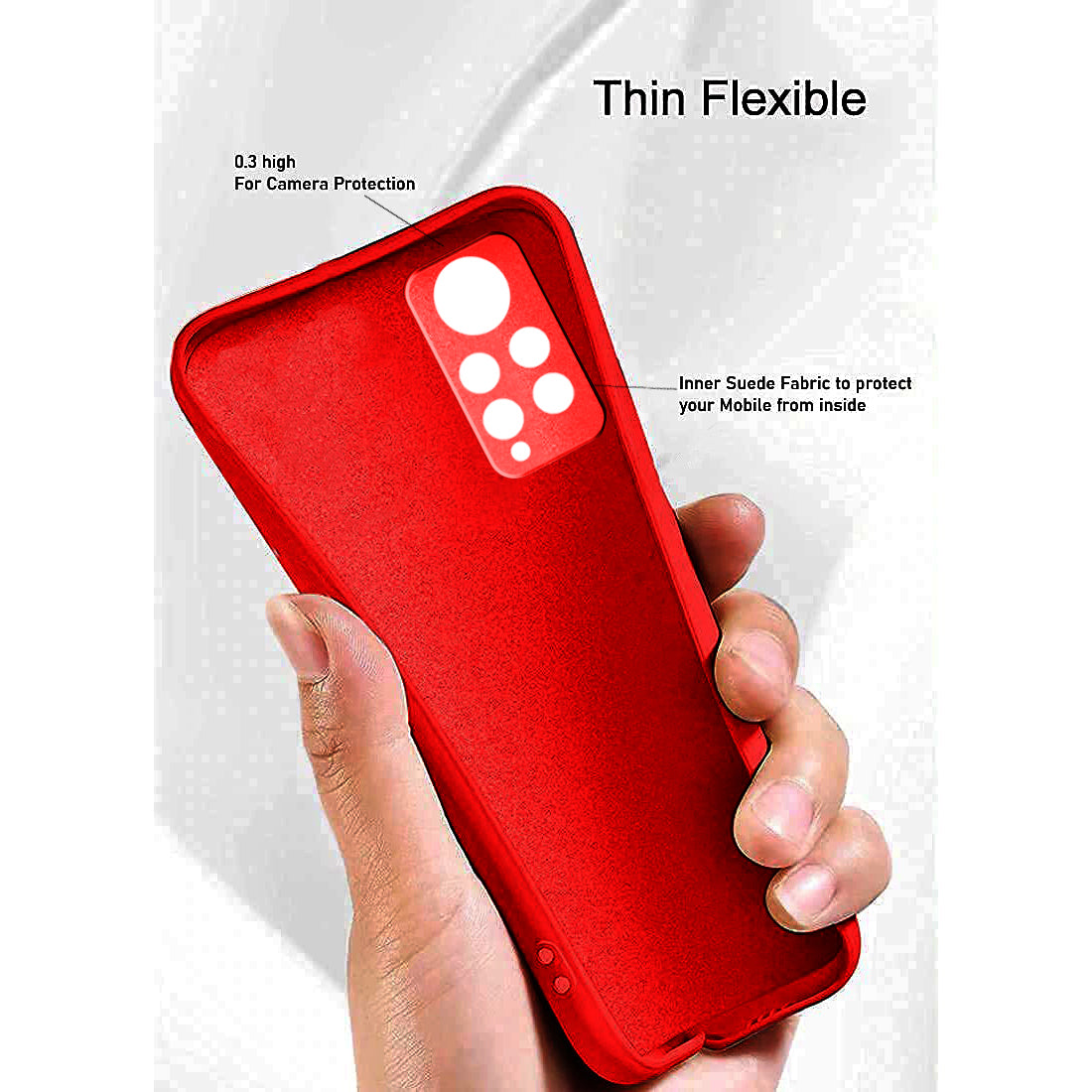 Liquid Silicone Case for Mi Redmi Note 11 Pro 4G / Mi Redmi Note 11 Pro 5G / Mi Redmi Note 11 Pro + 5G