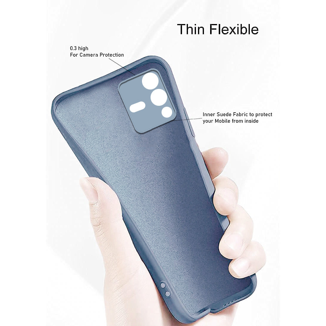 Liquid Silicone Case for Vivo V23 5G