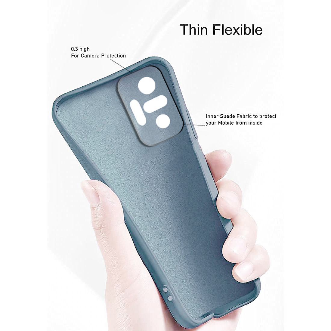 Liquid Silicone Case for Mi Redmi Note 10 Pro 4G / Mi Redmi Note 10 Pro Max