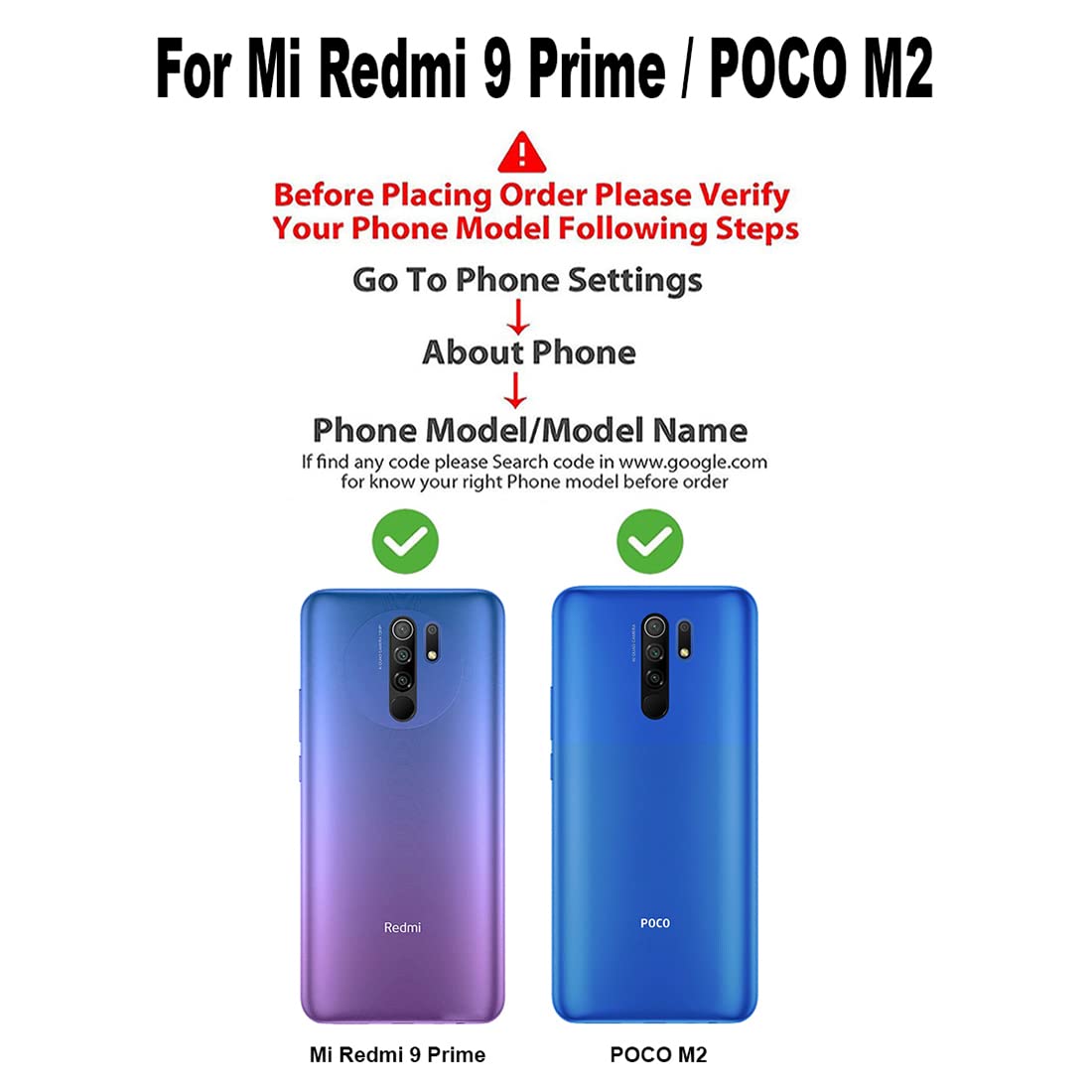 Liquid Silicone Case for Mi Redmi 9 Prime / Poco M2