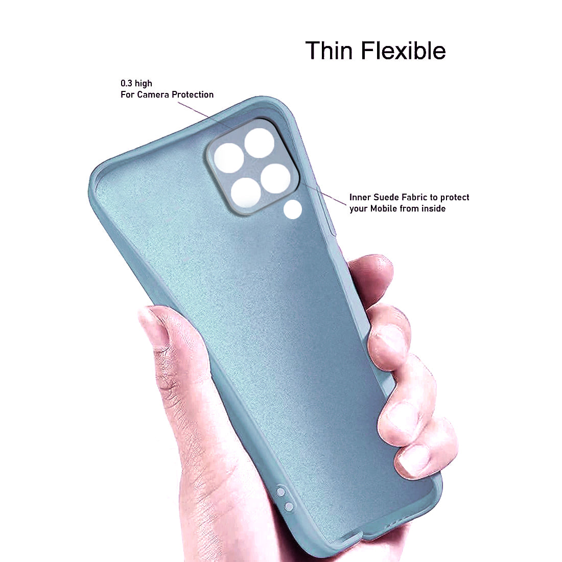 Liquid Silicone Case for Samsung Galaxy M33 5G