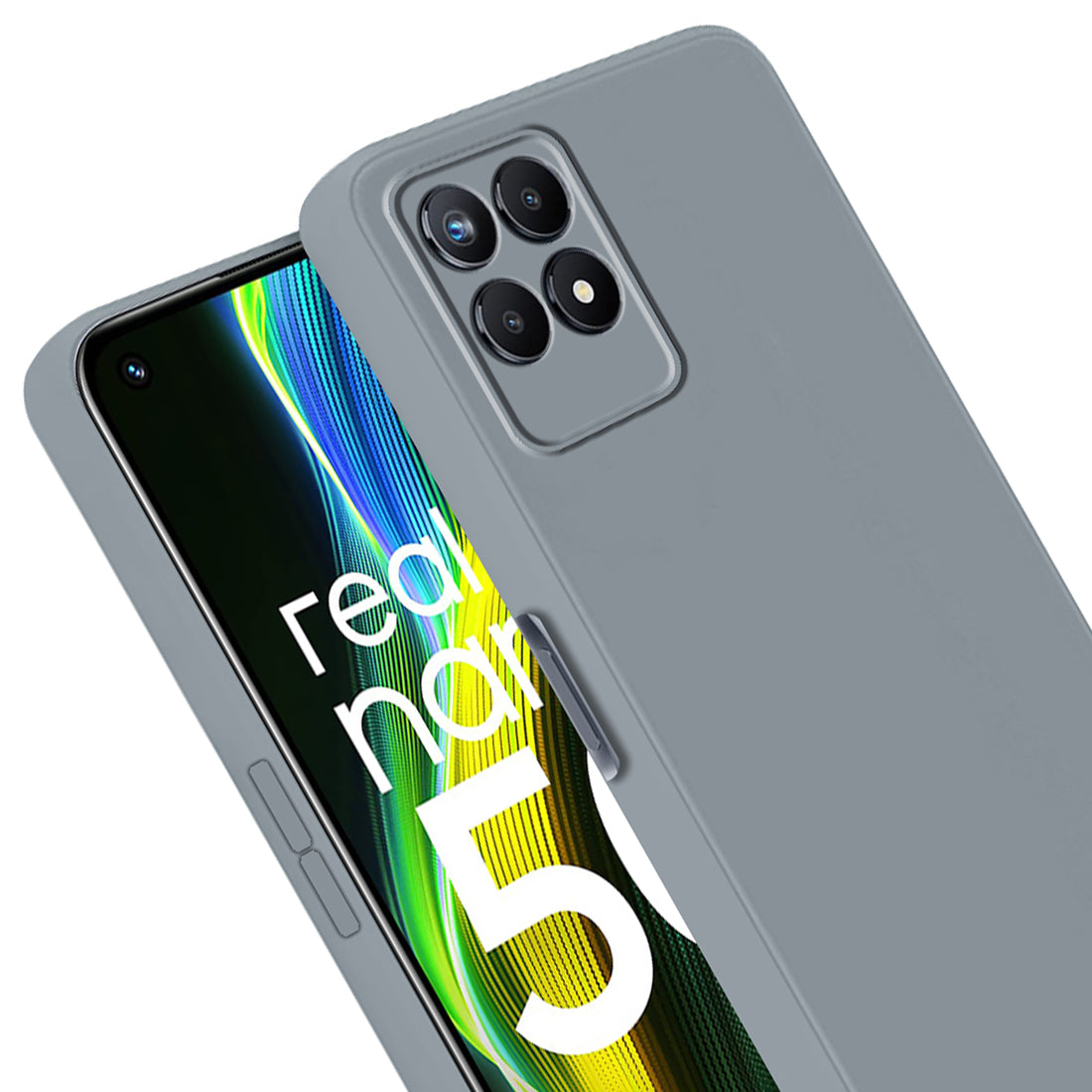 Liquid Silicone Case for Realme Narzo 50 4G