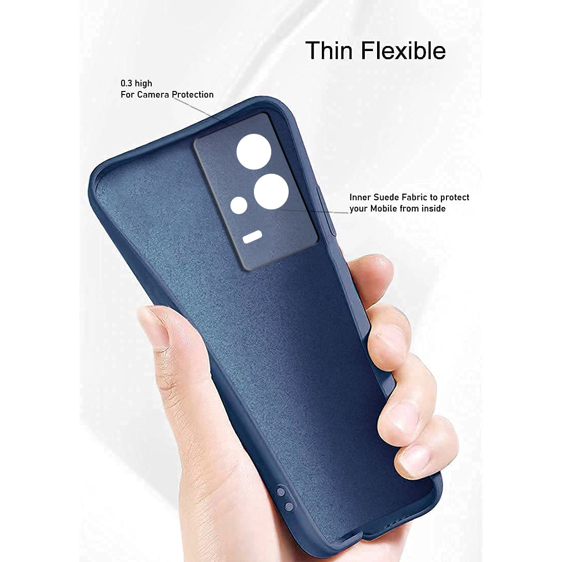 Liquid Silicone Case for Vivo iQOO 9 5G