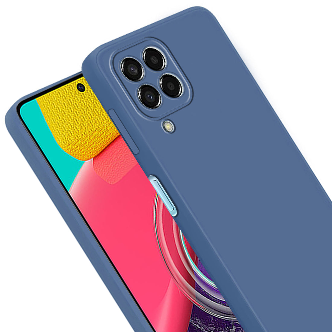 Liquid Silicone Case for Samsung Galaxy M53 5G