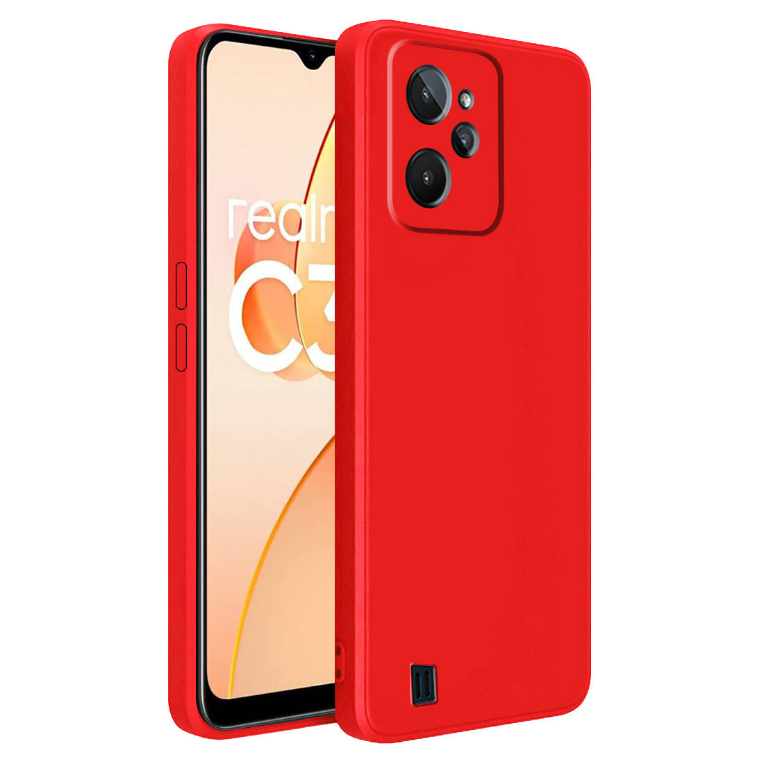 Coque Realme C31 en Silicone TPU Colorée et Brillante Bord Doré Design Coque Realme C31 en Silicone TPU Colorée et Brillante Bord Doré Design