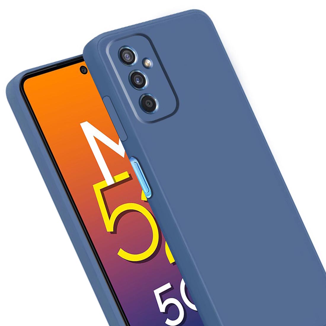 Liquid Silicone Case for Samsung Galaxy M52 5G