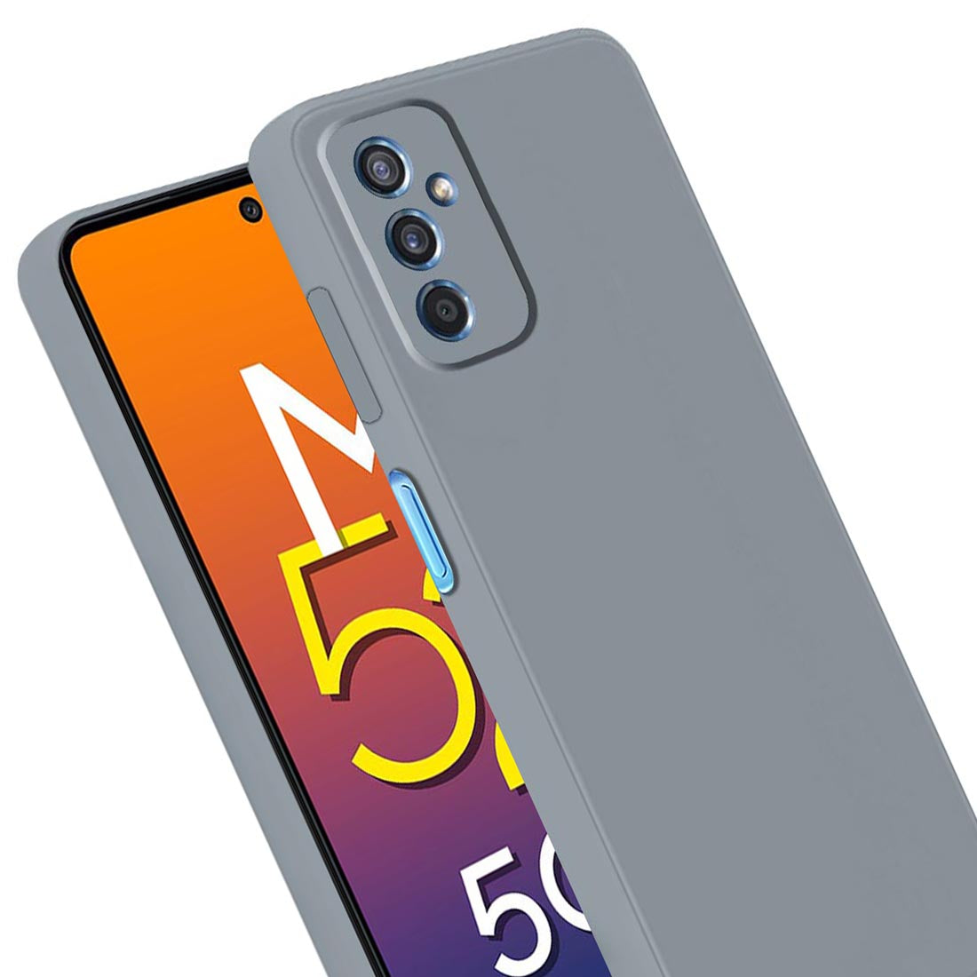 Liquid Silicone Case for Samsung Galaxy M52 5G