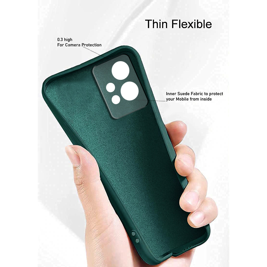Liquid Silicone Case for iQOO Z6 5G
