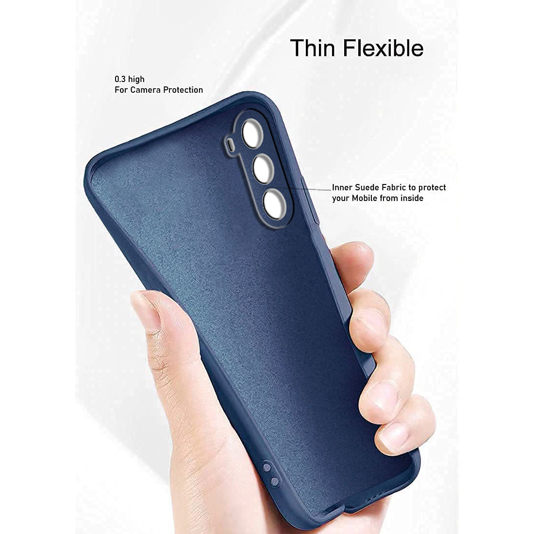 Liquid Silicone Case for Motorola Moto G51 5G