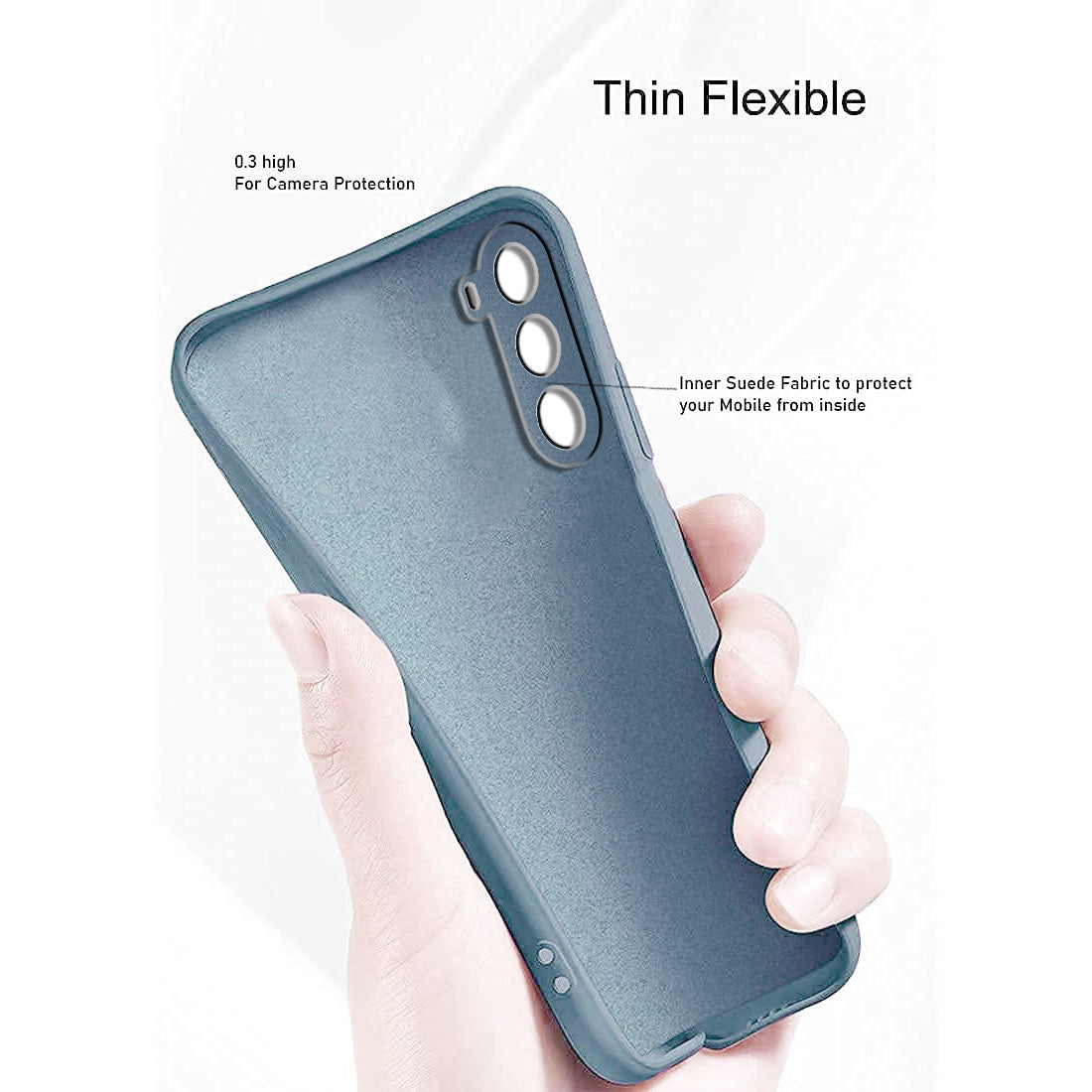 Liquid Silicone Case for Motorola Moto G51 5G
